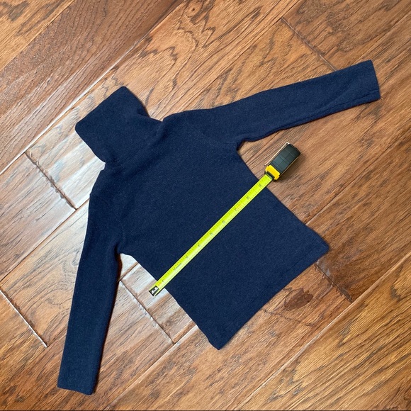 LILI GAUFRETTE Blue Turtleneck - Picture 3 of 5